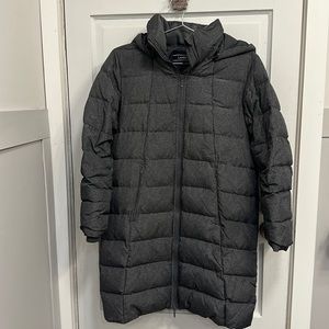 Lands End Down Longline Jacket